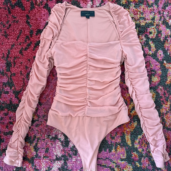 Michael Costello × REVOLVE Hallie Bodysuit in Mauve Size M - Picture 4 of 8